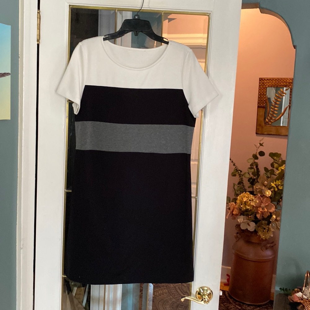 Colour block dress